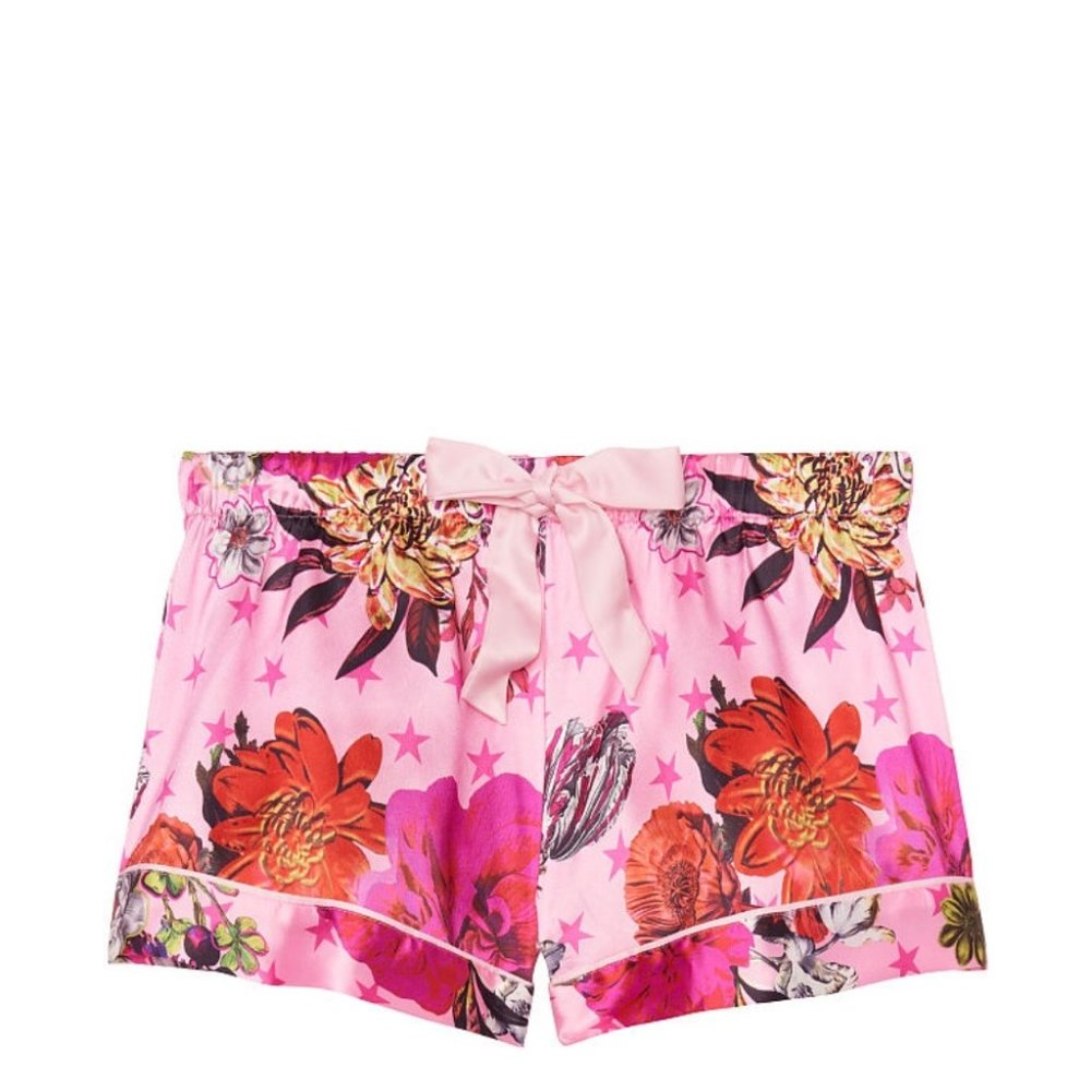VICTORIA'S SECRET Logo Scallop Logo Short Shorts‎